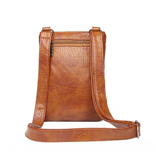 Imagen 2 del producto Bolso de hombro portátil de moda para hombres y mujeres, bolso para teléfono móvil para mini mujeres, billetera de mensajero para mujeres, bolso cruzado