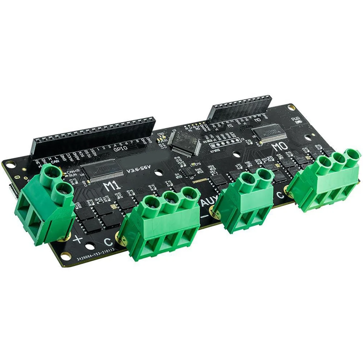 

MKS XDrive V3.6 56 В FOC BLDC Сервопривод с двумя двигателями, плата контроллера, высокоточная на основе комплектов ODrve V3.6