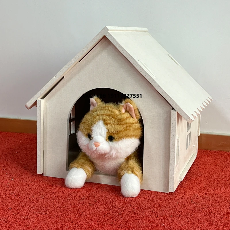 

Ultra-Durable Manufacturer's Luxury Dog Kennel Bacteria-Resist Cement Collapsible Feature for Living Room