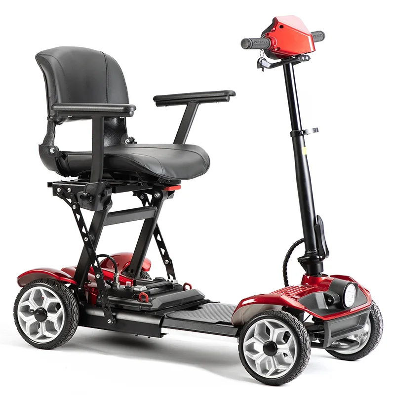 

Foldable ultra-light aluminum alloy elderly electric scooter