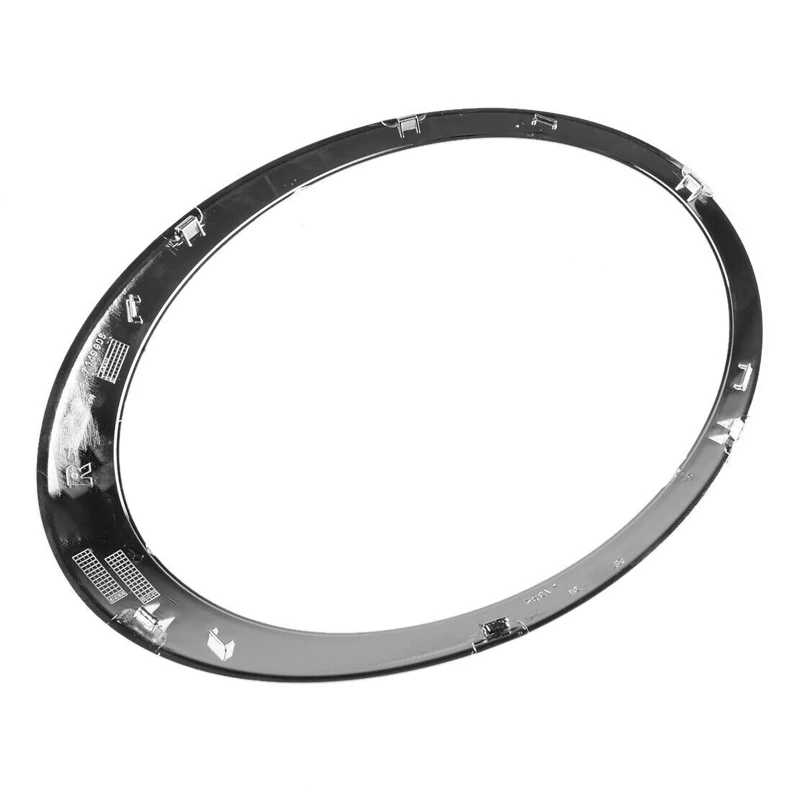 1 Paar Chrom Silber Auto Scheinwerfer Helle Rahmenabdeckung Dekorativer Ring für Mini Kupfer R55 R56 R57 R58 R59 2007-2015