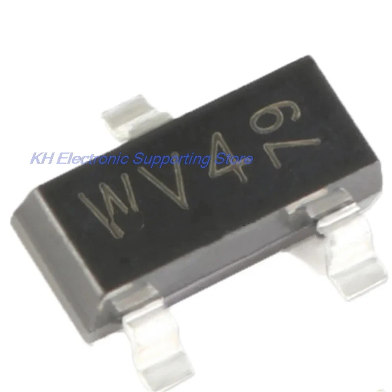 100PCS BAT54S SOT-23 BAT54 WV4 KL4 SOT23 SMD new and original