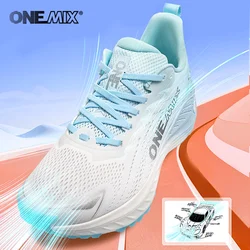 Onemix New Breathable Mesh Running Shoes Men Marathon Sport Casual Women Sneakers Light Man Athletic Shoes Outdoor Jump Rope