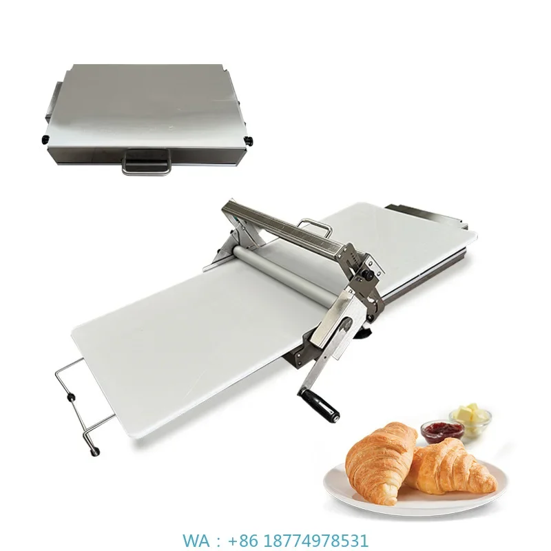 

Роликовая машина для раскатки теста для кондитерских изделий, хлебопекарное оборудование, портативный коммерческий домашний настольный ручной пресс для теста, складной пресс, круассан