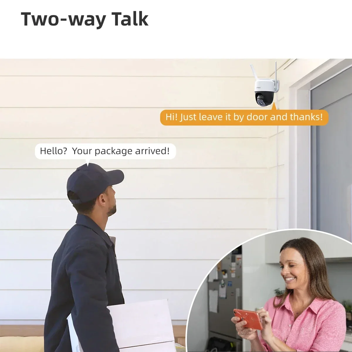 IMOU Cruiser 4G 360° PTZ 1080P Outdoor Camera Colorful Night Vision Wi-Fi IP66 Human Detection IP Surveillance Camera CCTV