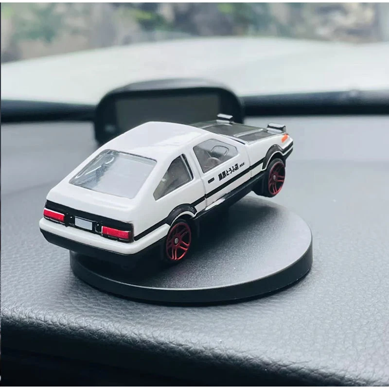 1 : 64 Alloy Ae86 Car Drifting Ornament Model Figurine Desk Decoration Home Decoration Accessories Automobile Decoration Gift