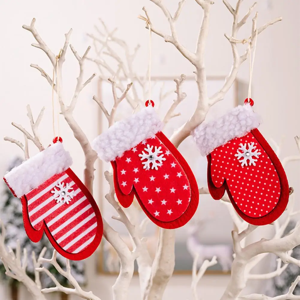 

Xmas Ornament Reusable Hanging Pendant Accessory Xmas Tree Decoration Beautiful Xmas Tree Hanging Cloth Craft