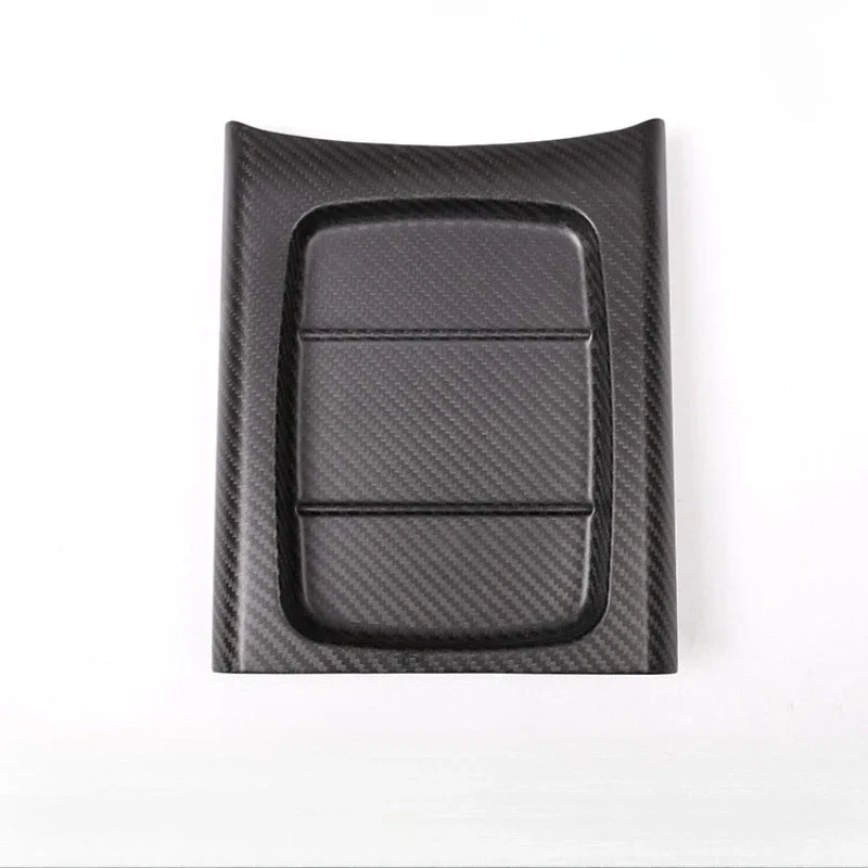

For Mercedes-Benz E-Class Real Carbon Fiber Interior Rear Seat Rear Bridge Protection Cover Decoration Modification Accessories