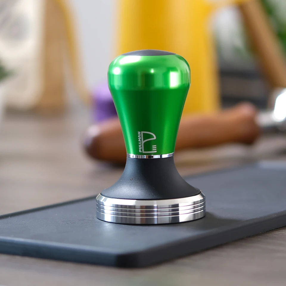 Imagem -05 - Pullman- Tampers Café Profundidade Ajustável Design Froce Barista Tools Coffee Bean Espresso Hammer 585 Milímetros Aço Inoxidável