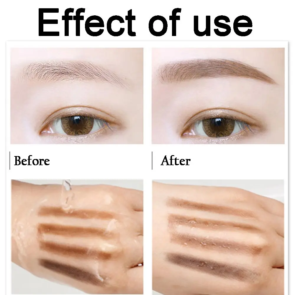 Paleta de beleza para meninas e mulheres, kit cosmético à prova d'água, pó de sobrancelha, sombra nasal, intensificador de sobrancelha, ferramentas de maquiagem