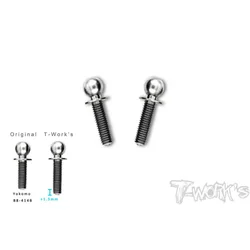 Original T works TP-079 64 Titanium Ball End Set (For Yokomo BD8 2018 18/US/EU)Professional Rc part