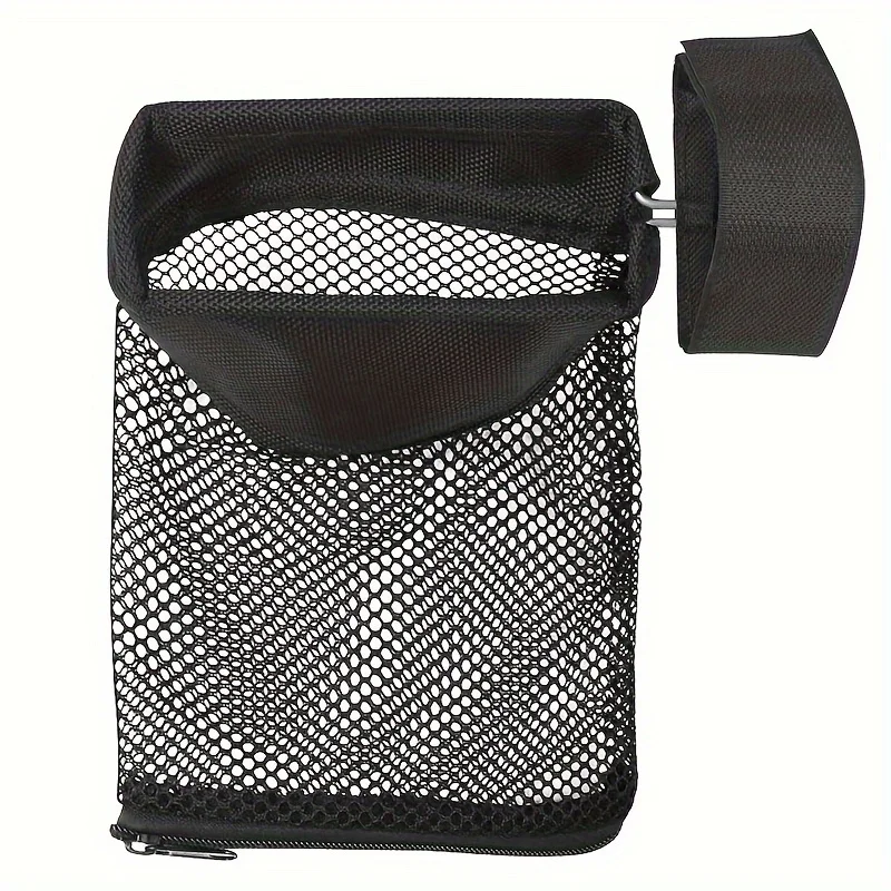 Jagd Kugel Shell Tasche Militärische Ausrüstung Munition Messing Shell Catcher Mesh Falle Nylon Mesh Tasche Capture Schwarz Sammlung Tasche Munition Tasche – Detail 6
