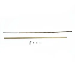 Flexible Shaft High Quality RC Boat Flexible Shaft 4mm CW/CCW Direction with Prop Nut Drive Dog and 350mm Length