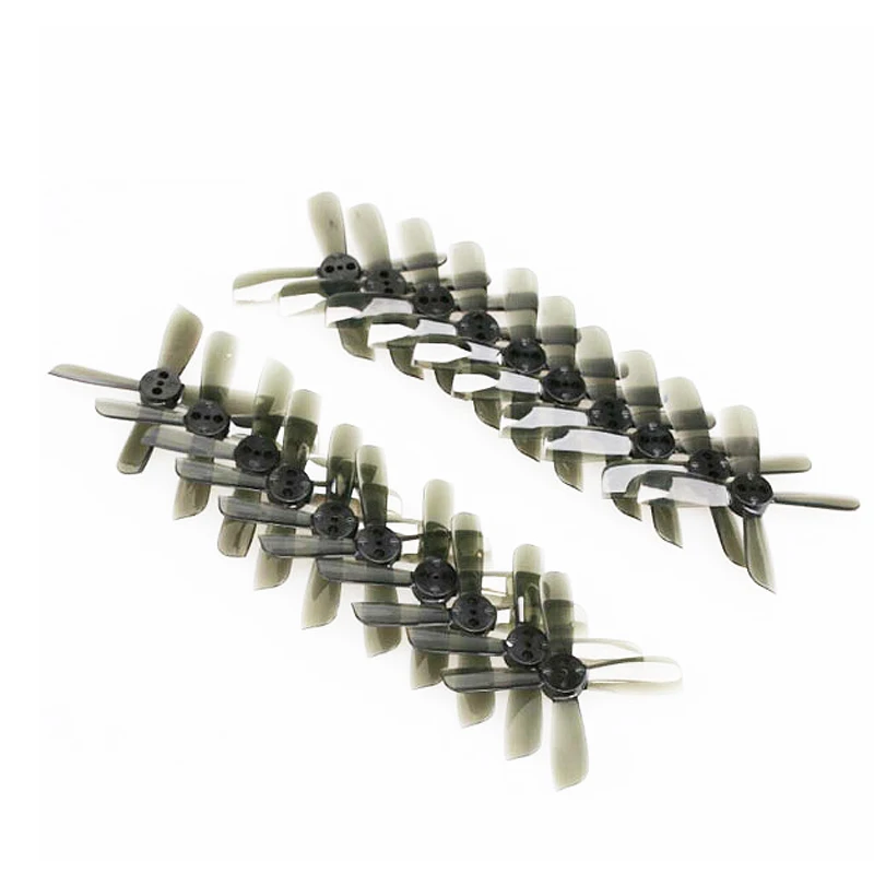10Pairs 2x3.5" - Micro FPV Racing Propeller Transparent Black