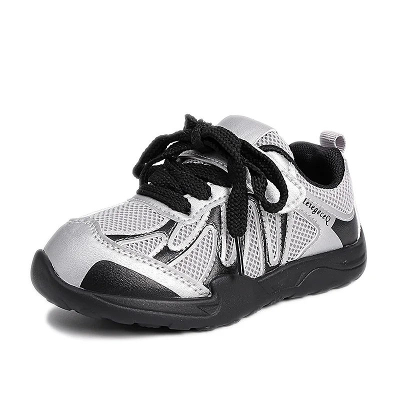 

2025 г., детская повседневная обувь для девочек и мальчиков, осенние новые модные универсальные уличные кроссовки в корейском стиле с мягкой подошвой и нескользящей подошвой