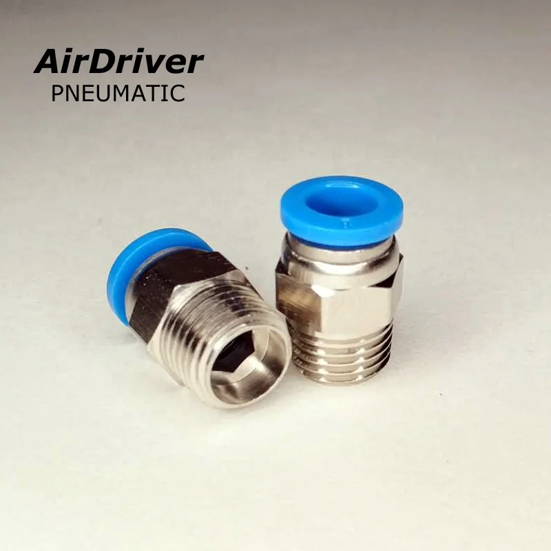 One Touch Connect Pneumatic Fittings PC8-02 PC10-02 PC6-02 PC6-01