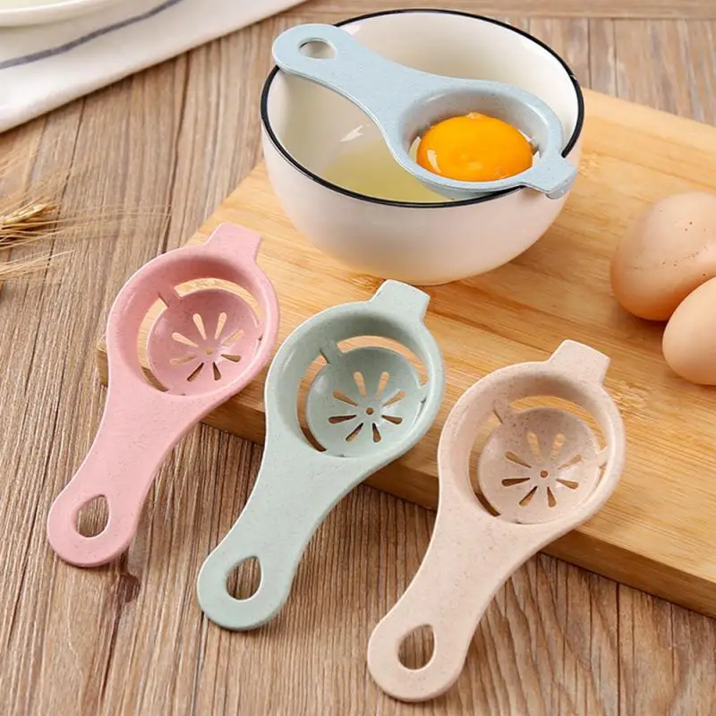 

1pcs 4 Color Food Grade Egg Separator Protein Separation Protein Egg Yolk Protein Separator Screening Gadgets For Boiled Eggs