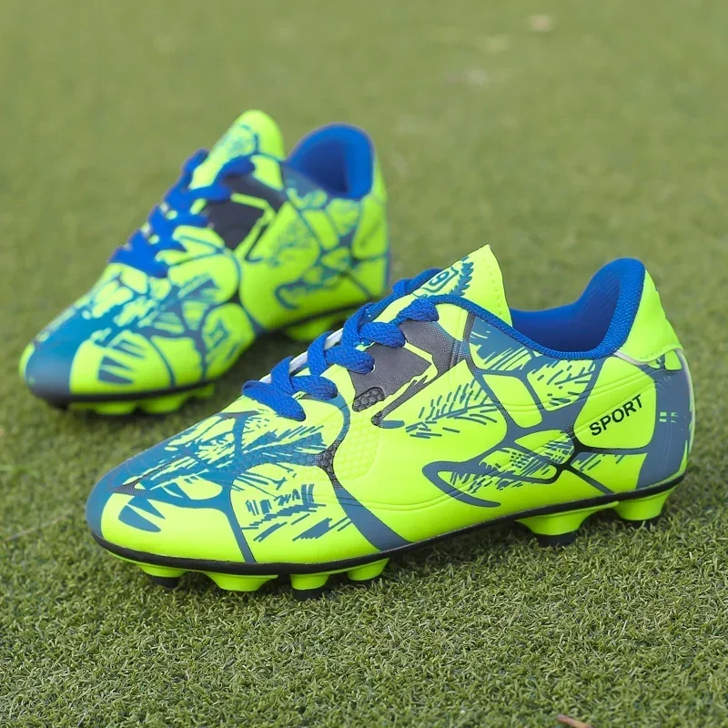 Neue Männer Kinder Fußball Schuhe Stollen Ultraleicht Nicht-Slip Gras Erwachsene Professionelle Fußball Stiefel Jungen Training Schuhe Drop Verschiffen – Detail 10