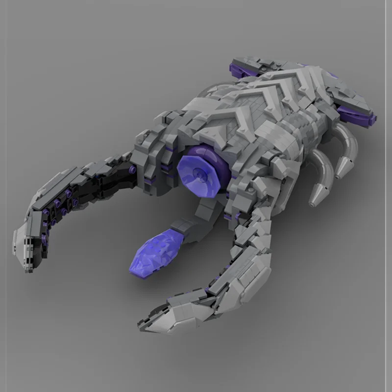 

1408pcs MOC Scrin Devastator Warship Model Building Blocks Construction Toys Creative Idea Christmas Gifts Education Brick Kids