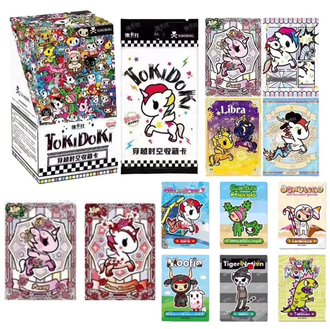 

KAYOU Carte Tokidoki autentiche Serie Unicorn Adventure Journey Wandering Pack Collezione Anime Card Toy Gift