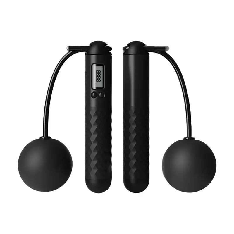 Cordless Jump Rope Portable Cordless Ropeless Skipping Rope Professional Digital Jump Rope With Counter Adjustable Indoor