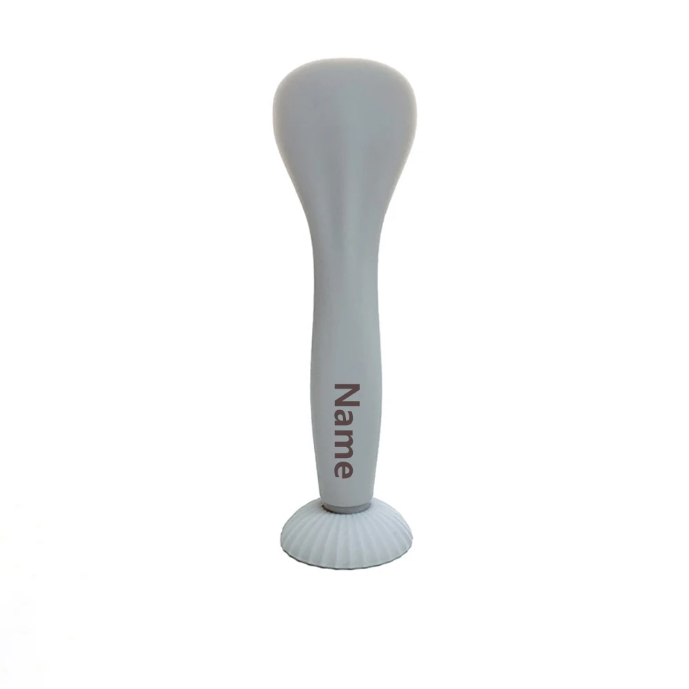 اسم مجاني الطباعة سيليكون قناع الوجه فرشاة الأجهزة المنزلية قضيب هدية مخصصة #5