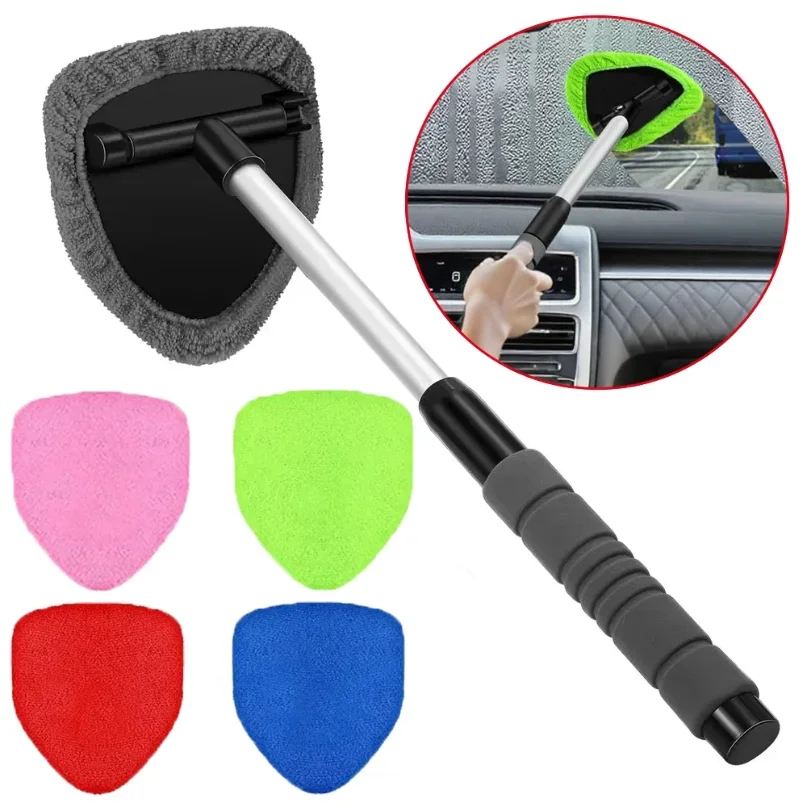 Nuevo Set  Cepillos Limpiaparabrisas para Coche 2026, Limpiador  Cristales Telescópico  Microfibra, Limpiador  Ventanas