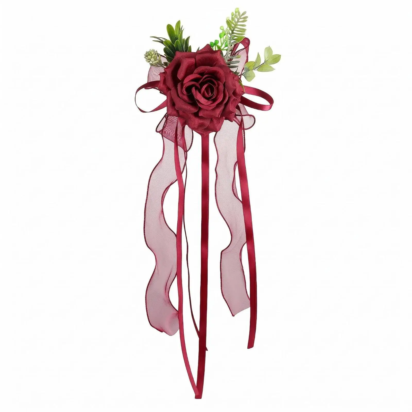 2 Pieces Wedding Car Flower Reusable Bridal Car Garland Romantic Design