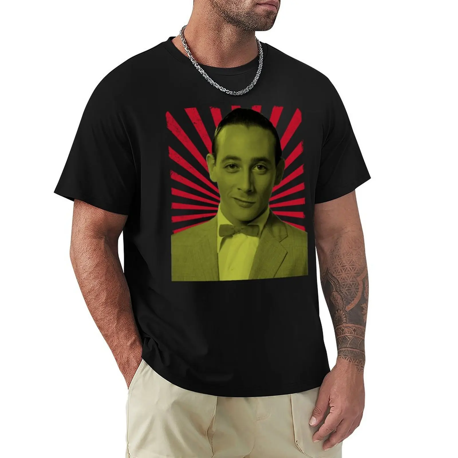 Pee Wee Herman T-shirt boys animal print new edition Aesthetic clothing men workout shirt