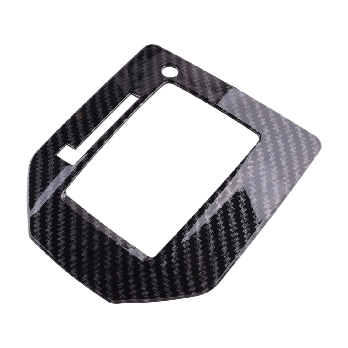 

Black Carbon Fiber Style Plastic Center Console Gear Shift Box Panel Trim Cover Decor LHD Fit for Subaru XV Crosstrek 2018-2021