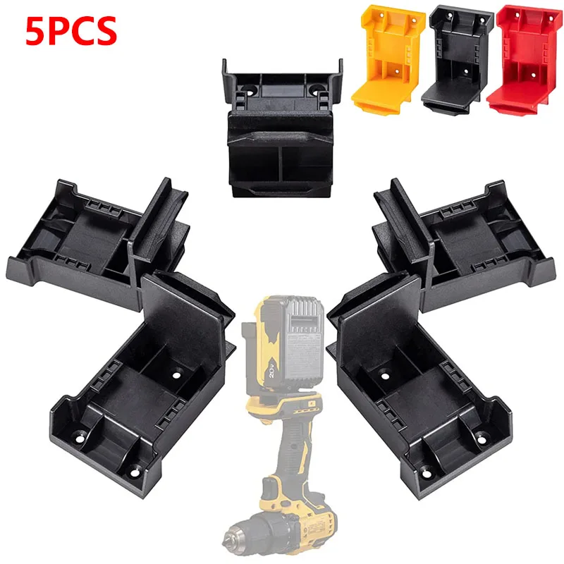 Suporte para Ferramentas de Perfuração Suporte da Bateria Doca Assento de Fixação Makita Milwaukee 20v Pcs