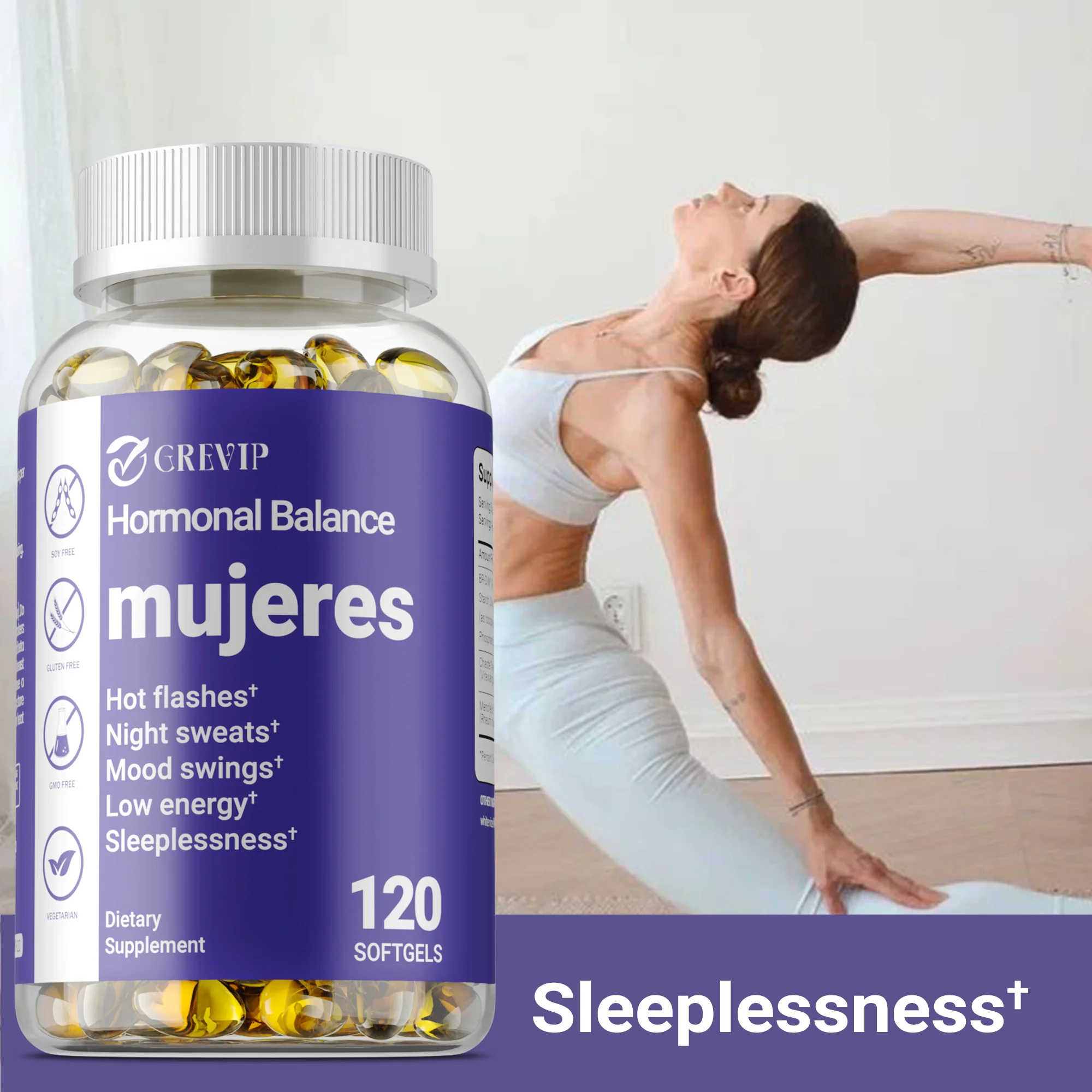 

Female Hormone Balance - Support Female Hormone Balance and Healthy Ovarian Function, Enhancing Mood and Energy