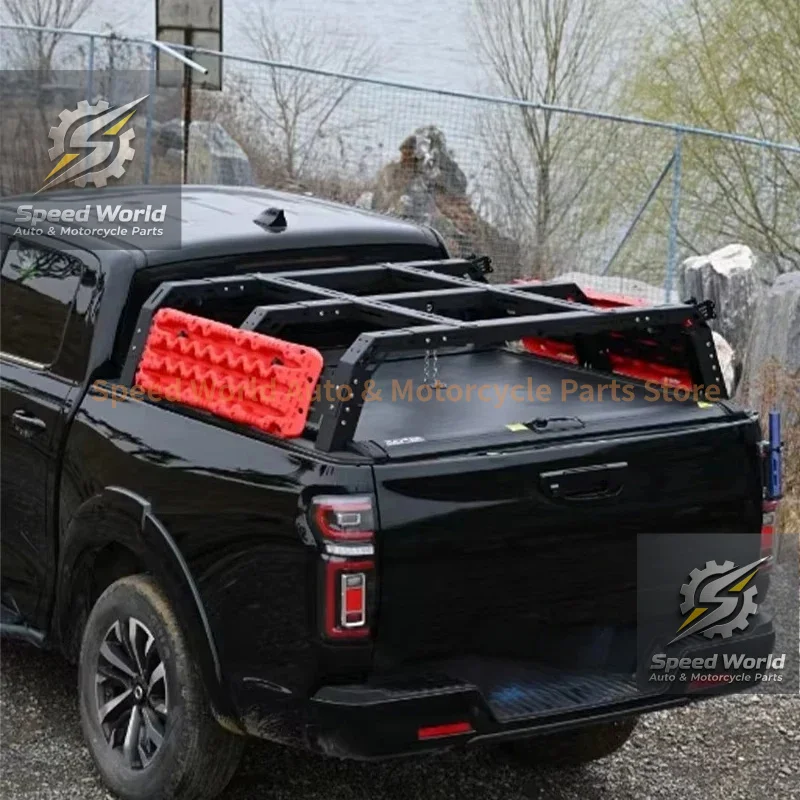 Steel Extendable Pick-Up Cargo Cross Bars For Tundra F150 Tacoma Triton Aluminum Truck Bed Rack