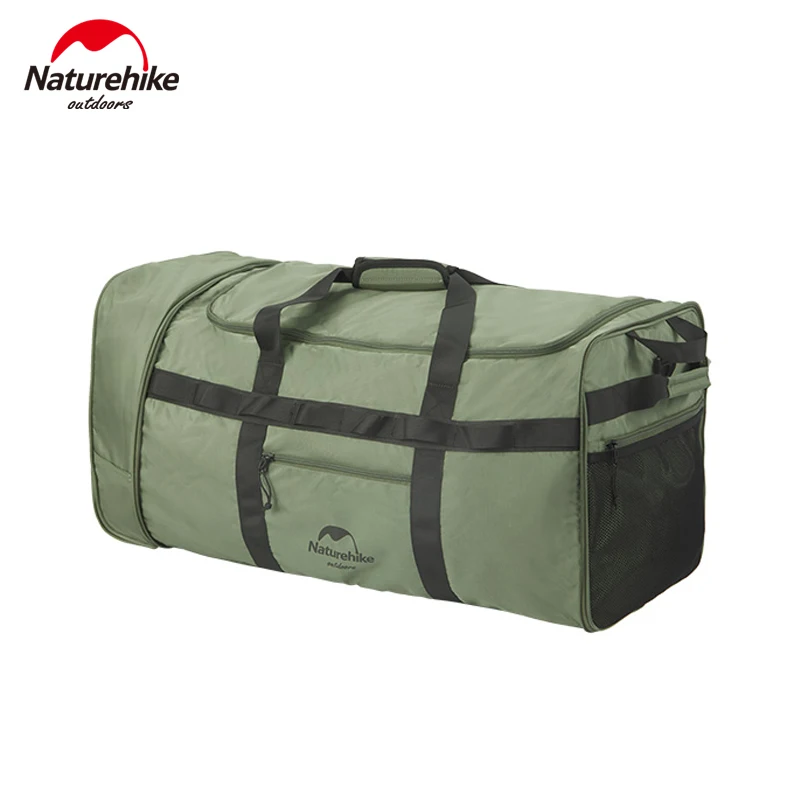 Naturehike Camping Storage Bag Portable Folding Large Capacity Traving Men Bag With Wheel Outdoor Waterproof Army Bag Woman