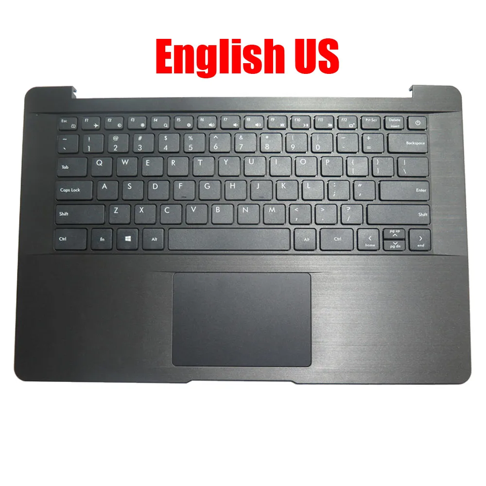 

Laptop PalmRest&keyboard For AVITA Pura NS14A6 English US Spain SP Arabia AR United Kingdom UK Upper Case With Touchpad New