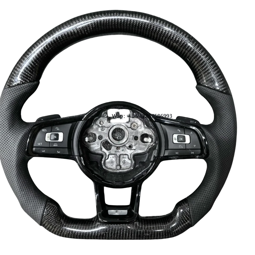 

Factory Direct Sale High Quality Carbon Fiber Car Steering Wheel Customization for MK5 MK6 MK7 MK8 Passat CC