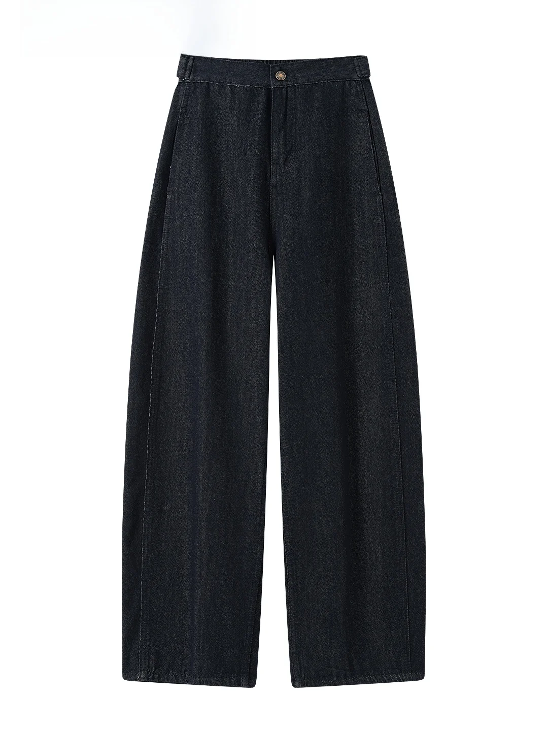 

CIVICERA Casual Loose Wide Leg Jeans Women's High Waist Slimming Vintage Personali Knife Jeans Cotton Blend Zipper Clo...