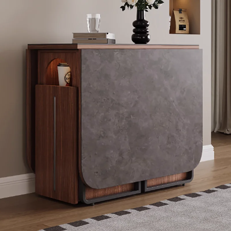 

Multifunctional Dark Dining Tables With Chairs Long For 12 People Foldable Dining Tables Wabi Sabi Muebles De Comedor Furniture