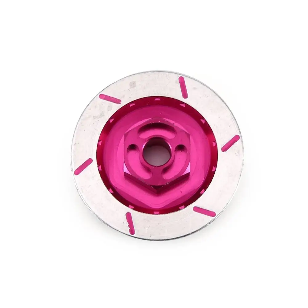 NEEBRC – boîte de jante de roue à disque de frein en alliage d'aluminium, adaptateur hexagonal en métal 12mm pour voiture 1/10 RC MN G500 HSP 94123 94122 Tamiya Tt01 TT02