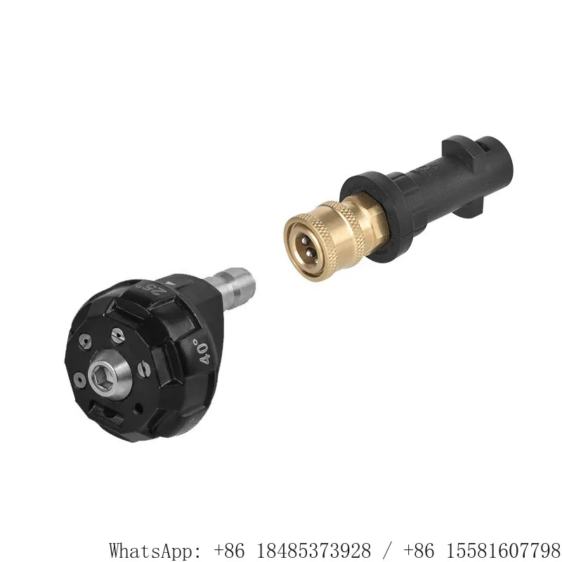 Multi-angle Adjustable 6 In 1 Spray Nozzle High Pressure Washer Accessory Household Car Washing Water Gun Head