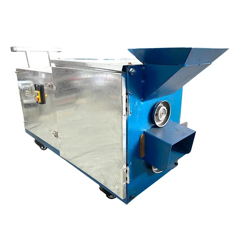 Field snail tail cutting machine snail tail cutting and tail removal machine automatic cutting and washing all-in-one