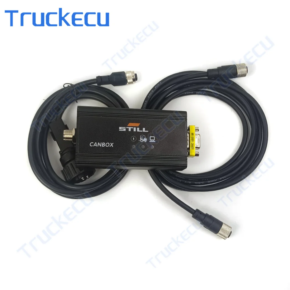 Static V8. 21 Diagnostic Scanner Canbox RS232 USB Adapter Interface 50983605400 Diagnostic Tool+CF19 Laptop