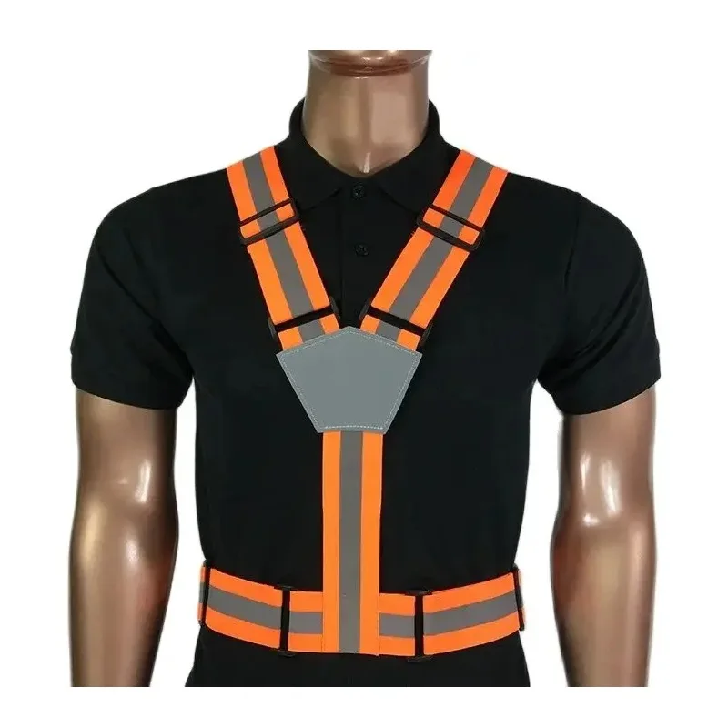 Night running riding reflective clothing outdoor safetyreflective vest fluorescent warning