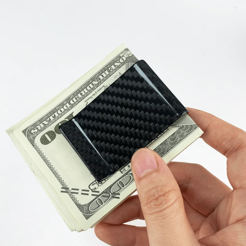 Money Clip Slim Front Pocket Wallet Up To 50 Bills Minimalist Wallet For Men Gift