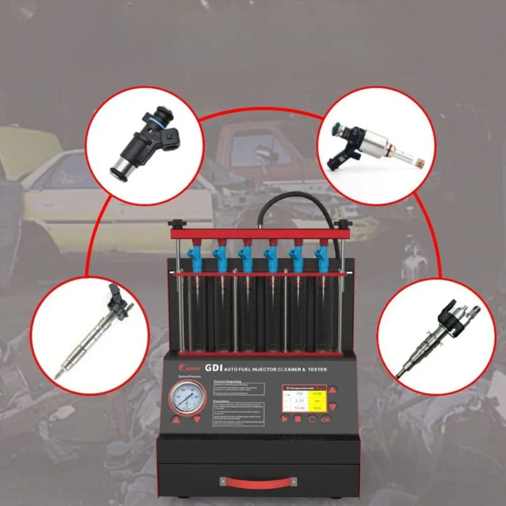 KM6000 Ultrasonic Cleaner Automotive Nozzles & Cylinders High-Pressure Test Equipment for Car Care