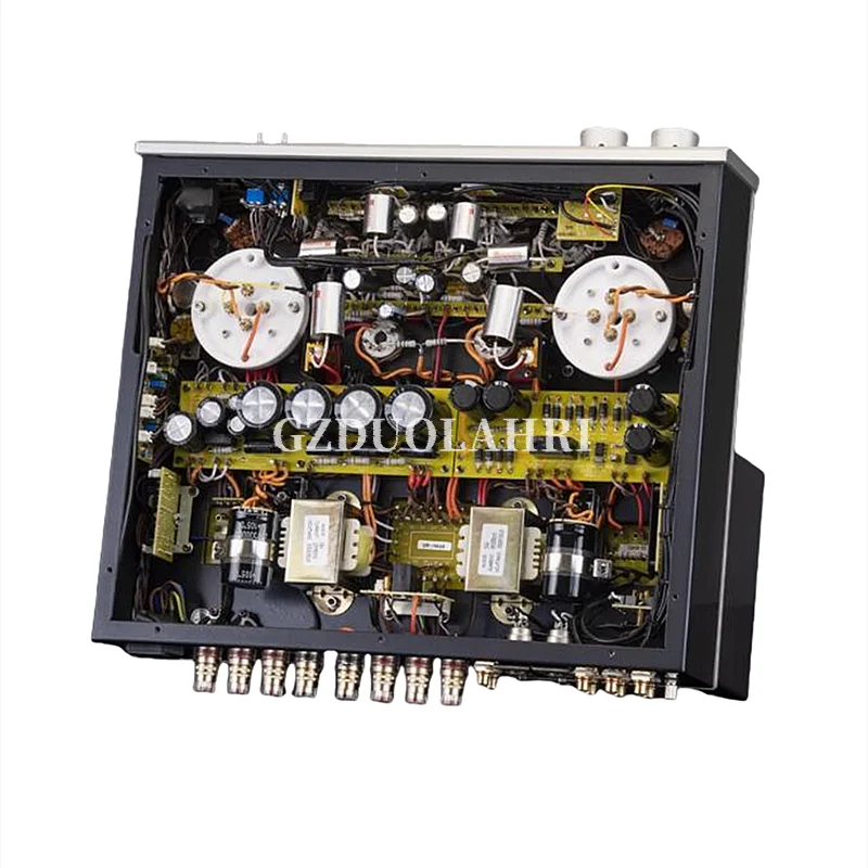 MUZISHARE X11 28W*2 6L6 Push 845 Class A Vacuum Tube Power Amplifier HIFI Amplifier HI END Tube Amplifier