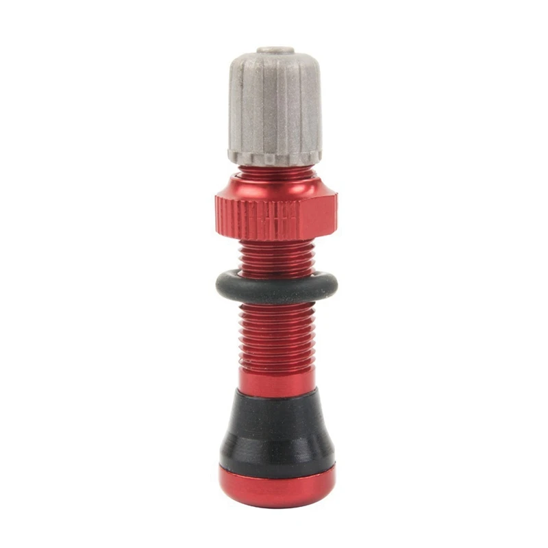 3 Pair 40Mm Tubeless Air Valve For Road Bike & MTB Tubeless Valve Stem Universal Schrader 10Mm Base