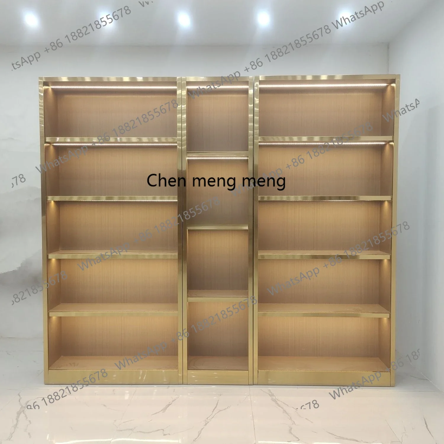 

X Display rack, store luggage, multi-layer storage display shoes, display cabinet wood