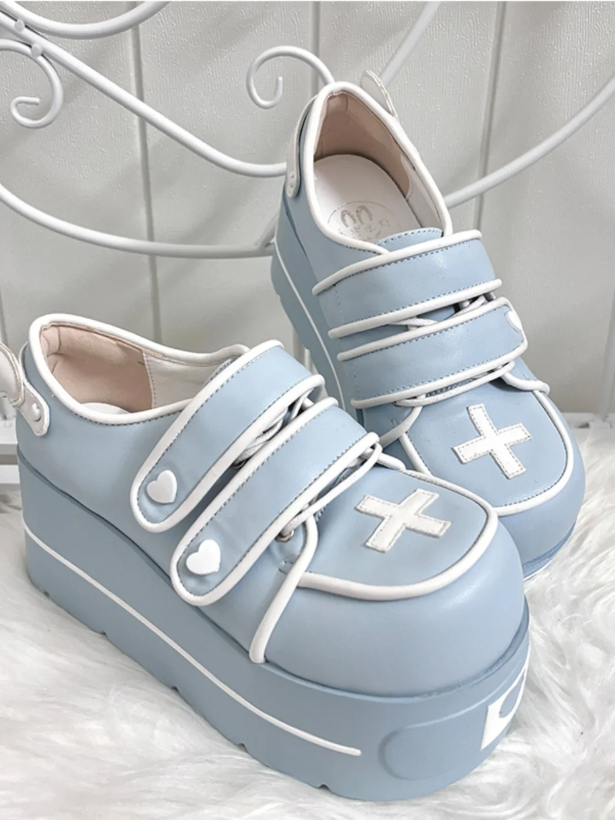 Original Sweet Lolita Girls' Sponge Cake Shoes Subculture Thick Soled Shoes Japanese Sweet Cool Loli Shoes