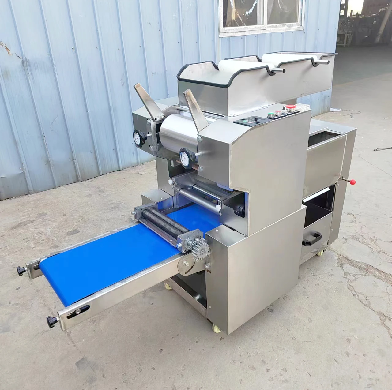 Automatic Electric Ramen Macaroni Dough Press Making Maker Machine